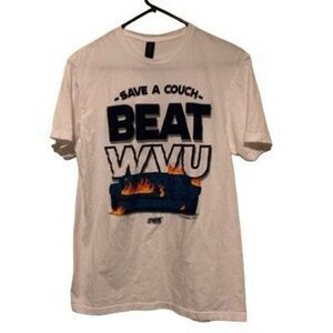 Smack Apparel Save A Couch Beat WVU Size Medium T-Shirt